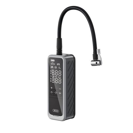 Автомобільний компресор XO CZ018 5000mAh чорний Автомобільний компресор XO CZ018 5000mAh чорний