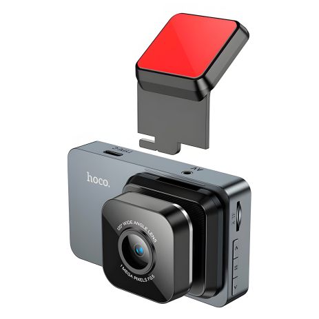 Відеореєстратор Hoco DV9 3.0-inch IPS 720P@30fps Чорний Відеореєстратор Hoco DV9 3.0-inch IPS 720P@30fps Чорний