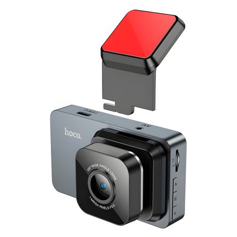 Відеореєстратор Hoco DV9 3.0-inch IPS 720P@30fps Чорний Відеореєстратор Hoco DV9 3.0-inch IPS 720P@30fps Чорний