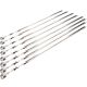 Кутовий шампур нержавіючий 575x10x2мм 8 шт