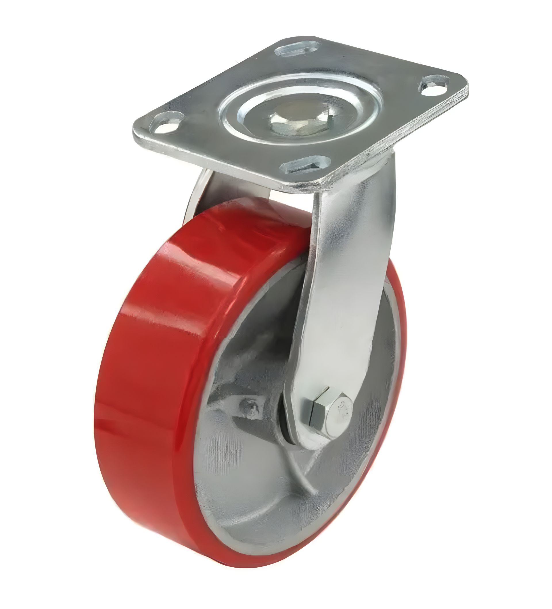 Чугунное поворотное колесо SA 150 с полиуретаном, 150 мм Чугунное поворотное колесо SA 150 с полиуретаном, 150 мм