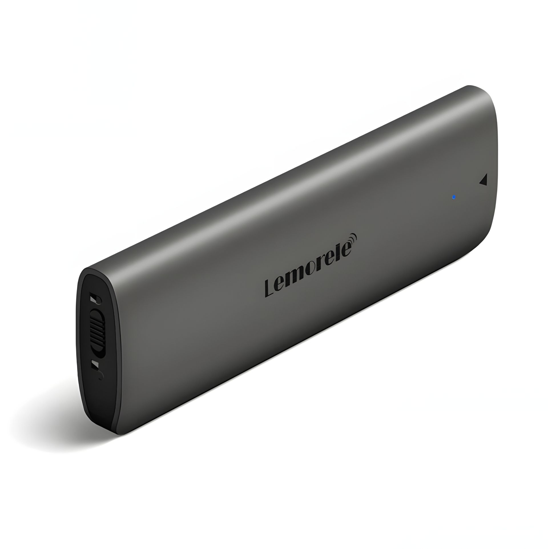 Зовнішня кишеня для SSD Lemorele SD1L M.2 NVME SSD Enclosure 10Gbps USB 3.1 Gen2 Type C Solid State Drive Case, Grey Зовнішня кишеня для SSD Lemorele SD1L M.2 NVME SSD Enclosure 10Gbps USB 3.1 Gen2 Type C Solid State Drive Case, Grey