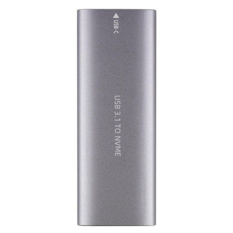 Внешний карман для SSD UTHAI M6 10Gbps NVME USB 3.1 Type-C, Metal, Grey