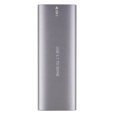 Внешний карман для SSD UTHAI M6 10Gbps NVME USB 3.1 Type-C, Metal, Grey