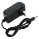 Блок живлення DC 12V 5a Китайська розетка + перехідник на EU black 