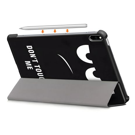 Ексклюзивний чохол HardPrinted з малюнком для HUAWEI MatePad 10.8 MRX-AL09 MRX-W09 Don't touch my tab