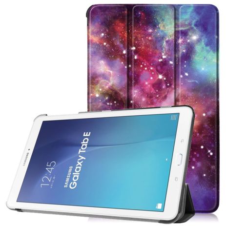 Чохол Samsung Galaxy Tab E 9.6 T560 Smart-HardPrinted з малюнком Галактика