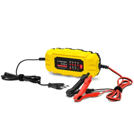 Зарядное устройство для автомобильного аккумулятора Trotec PBCS 2A, 12V, 4-60Ah (4675000001)