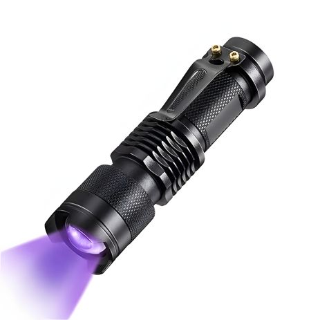 Ліхтарик ультрафіолетовий SK68 UV LED Flashlight Portable Mini Lamp 395nm, 1хАА