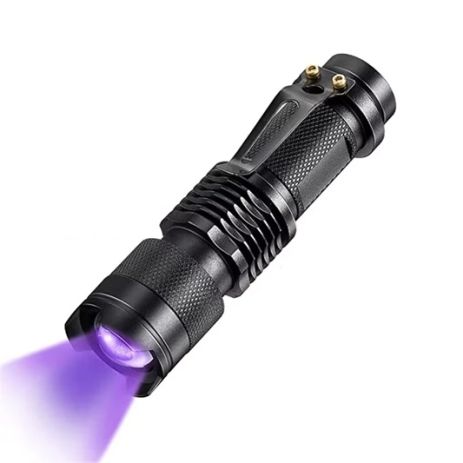 Ультрафіолетовий ліхтарик SK68 LED UV Flashlight 365/395nm, 1хАА, Portable Mini Lamp