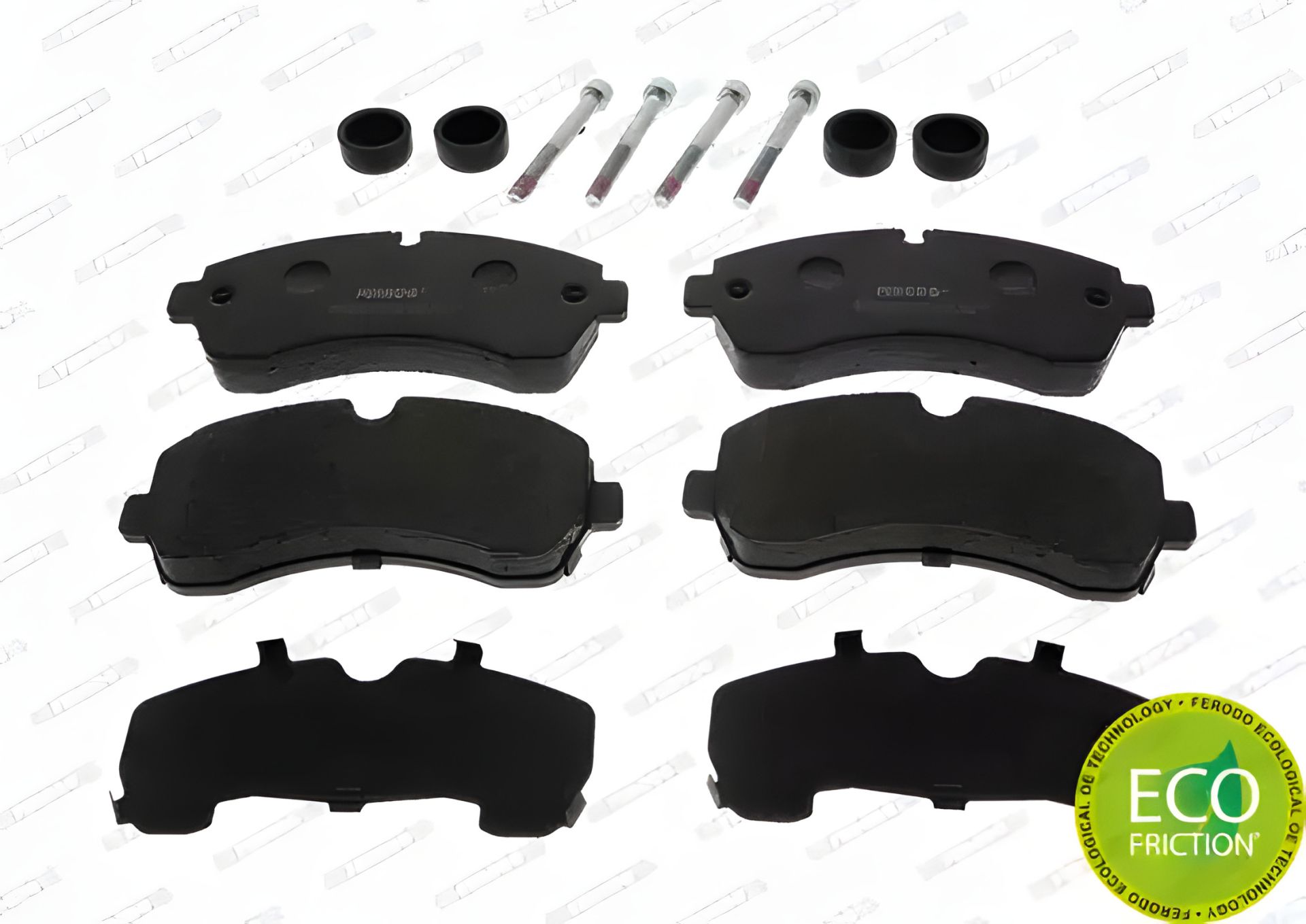 Набор тормозных колодок для MB SPRINTER, VW CRAFTER, MB eSPRINTER, FERODO (FVR1777) Набор тормозных колодок для MB SPRINTER, VW CRAFTER, MB eSPRINTER, FERODO (FVR1777)