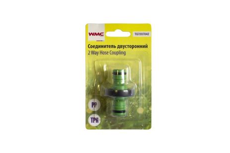 Фітинг-перехідник для шлангів 16х16мм, у блістері WMC TOOLS WT-TG7207042