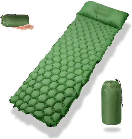 Туристичний надувний килимок-матрац 190x60x5 см WMC-TRI-017 WMC TOOLS WT-TRI-017