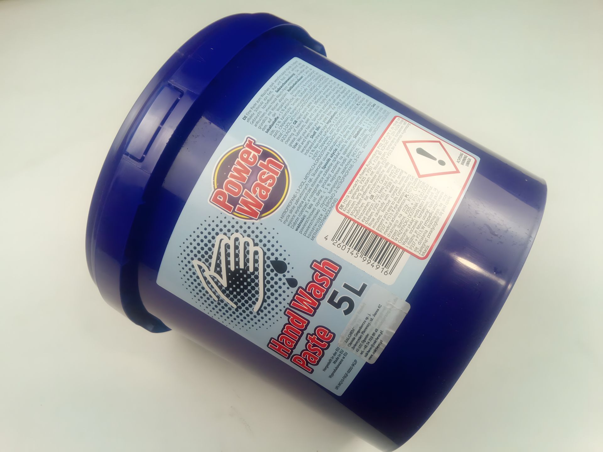 Power Wash паста для мытья рук 5 л Power Wash паста для мытья рук 5 л