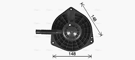 Вентилятор салона CITROEN/MITSUBISHI/PEUGEOT (AVA) PE8428, AVA COOLING