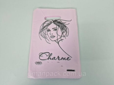 Пакети з вирубаною ручкою (20*30) "Шарм" ХВГ (100 шт.)