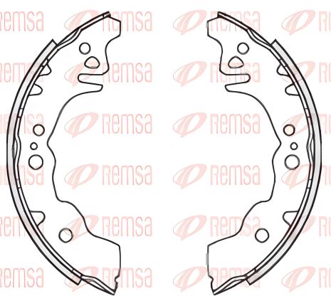 Тормозные колодки комплект для SUBARU JUSTY, DAIHATSU SIRION, DAIHATSU MATERIA, REMSA (423000) Тормозные колодки комплект для SUBARU JUSTY, DAIHATSU SIRION, DAIHATSU MATERIA, REMSA (423000)