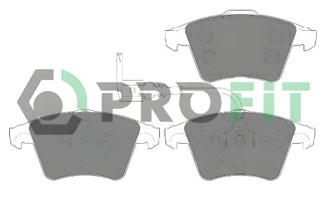 Комплект гальмівних колодок для VW TRANSPORTER, VW MULTIVAN, PROFIT (50001642)