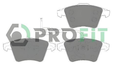 Тормозных колодок комплект для VW TRANSPORTER, MULTIVAN, PROFIT (50001642)