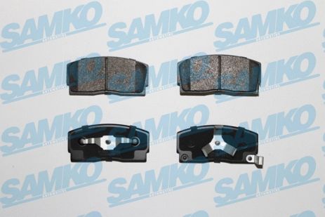 Комплект тормозных колодок DAIHATSU CHARADE, SAMKO (5SP055)