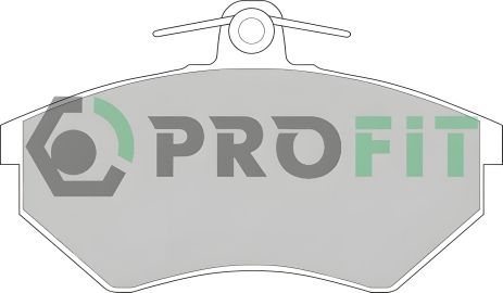 Колодок гальмівних комплект VW CADDY, SEAT INCA, AUDI QUATTRO, PROFIT (50000775) Колодок гальмівних комплект VW CADDY, SEAT INCA, AUDI QUATTRO, PROFIT (50000775)