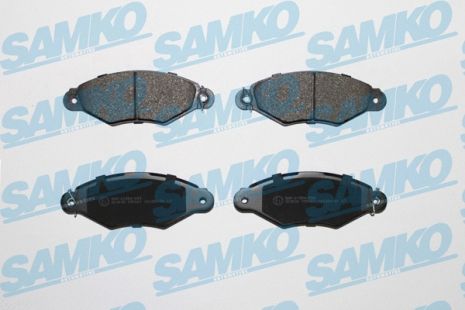 Комплект гальмівних колодок CITROËN XSARA, SAMKO (5SP661)