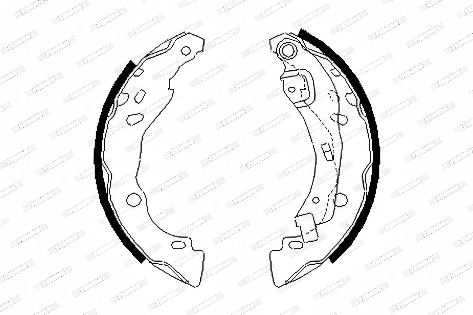 Комплект гальмівних колодок NISSAN NOTE, DACIA SANDERO, RENAULT SANDERO/STEPWAY, FERODO (FSB642) Комплект гальмівних колодок NISSAN NOTE, DACIA SANDERO, RENAULT SANDERO/STEPWAY, FERODO (FSB642)
