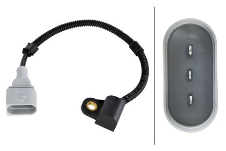 Фазовый датчик положения распредвала SKODA SUPERB, AUDI A3, SEAT IBIZA, HELLA (6PU009168091)