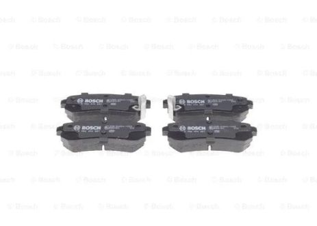 Комплект тормозных колодок KIA SPORTAGE, HYUNDAI TUCSON, HYUNDAI CRETA, BOSCH (0986494887)