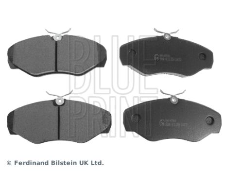 Комплект гальмівних колодок NISSAN PRIMASTAR, OPEL VIVARO, RENAULT TRAFIC, BLUE PRINT (ADZ94224)