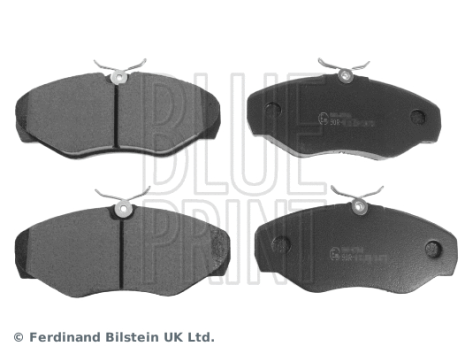 Комплект гальмівних колодок NISSAN PRIMASTAR, OPEL VIVARO, RENAULT TRAFIC, BLUE PRINT (ADZ94224)