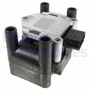 Катушка зажигания SKODA RAPID, VW SHARAN, AUDI A1, VW T5 2.0i/Caddy III 1.2TSI 03-15, DELPHI (GN1001812B1)