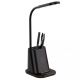 Лампа XO WX032 (pen holder, desk lamp, wireless charger) 3 in 1 25W wireless charger Black