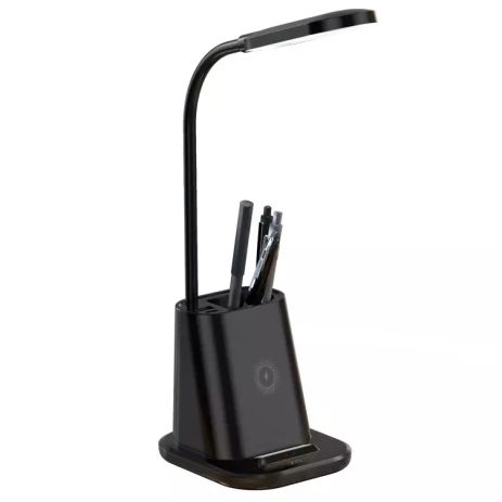 Лампа XO WX032 (Pen Holder, Desk Lamp, Wireless Charger) 3 in 1 25W Wireless Charger Black