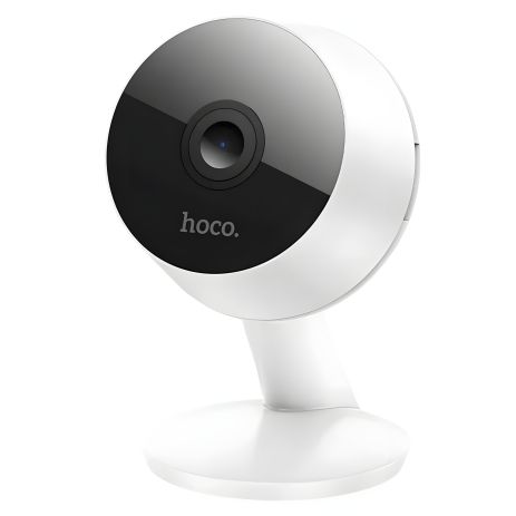 IP-камера відеоспостереження Hoco D3 indoor, 3мп, MicroSD 128GB, Wi-Fi, 2304 × 1296, H265, white IP-камера відеоспостереження Hoco D3 indoor, 3мп, MicroSD 128GB, Wi-Fi, 2304 × 1296, H265, white