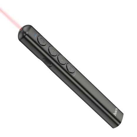 Лазерна указка HOCO GM200 Smart PPT page turning pen Black Лазерна указка HOCO GM200 Smart PPT page turning pen Black