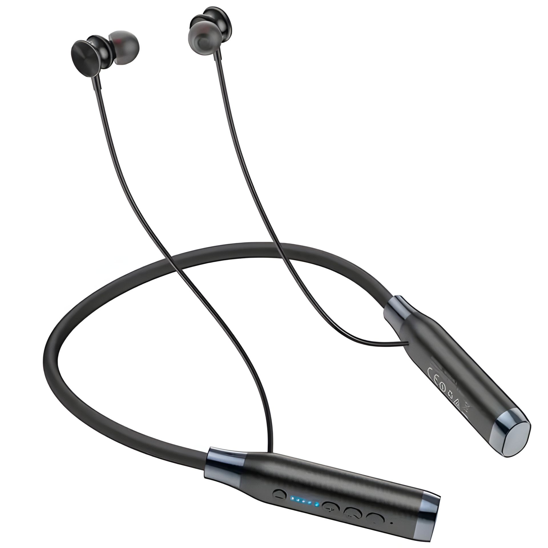 Навушники бездротові HOCO ES62 Pretty neck-hang BT5.3 earphones, TF 32GB, 800mAh, 120h, 96 см, black Навушники бездротові HOCO ES62 Pretty neck-hang BT5.3 earphones, TF 32GB, 800mAh, 120h, 96 см, black