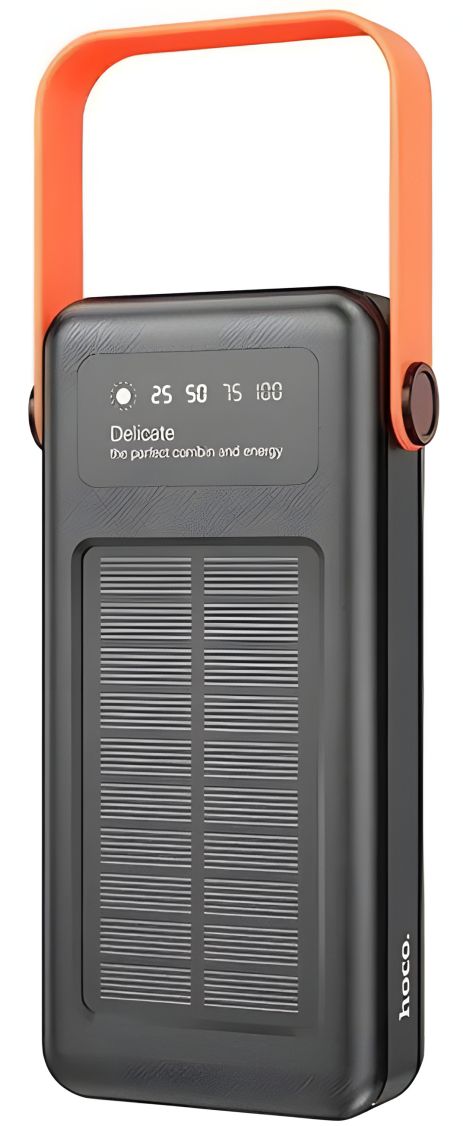 Hoco DB33 Plus Rising 22.5W+PD20W Sun Solar Power Bank 30000mAh Black Hoco DB33 Plus Rising 22.5W+PD20W Sun Solar Power Bank 30000mAh Black