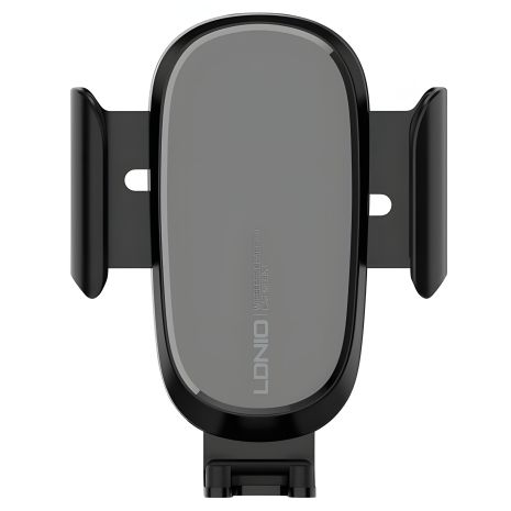 Автотримач LDNIO MW21 Wireless 15W, 70-96мм, Чорний Автотримач LDNIO MW21 Wireless 15W, 70-96мм, Чорний