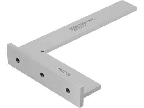 Кутник слюсарний з широкою основою, 250 х 160 мм, Yato YT-70764