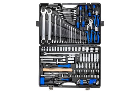 Набор инструментов 128 пр.1/4"1/2"(6гр.)(головки 4-32мм, ключи 6-32мм) FORSAGE F-41282-5