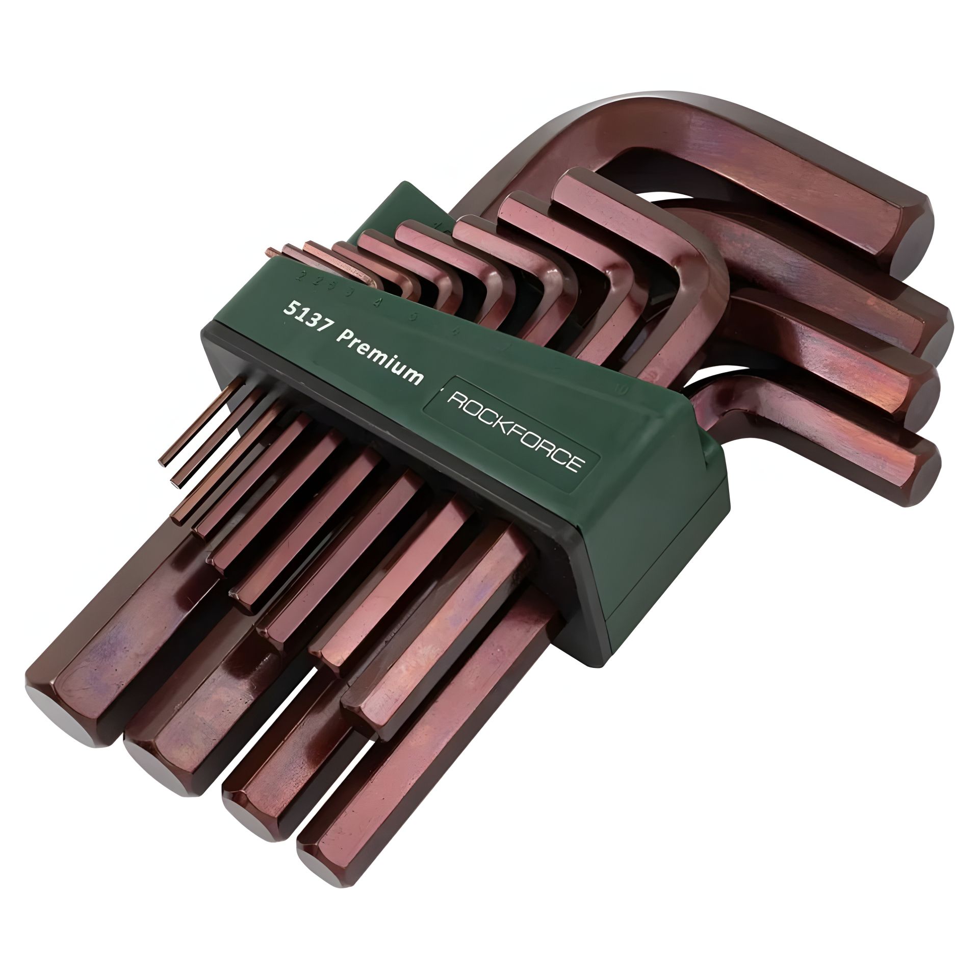 Г-образные ключи "Premium" 13 шт., ROCKFORCE RF-5137 PREMIUM Г-образные ключи "Premium" 13 шт., ROCKFORCE RF-5137 PREMIUM