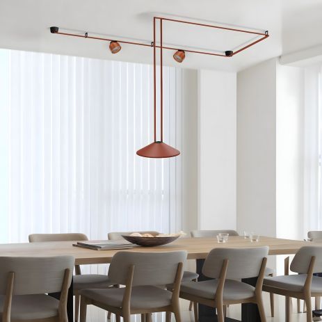 Трансформеры - дизайнерские подвесные треки Коричневый VALESO Композиция - 15