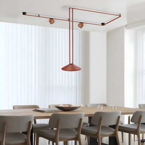 Підвісні дизайнерські треки-трансформери Композиція - 15 Коричневий VALESO