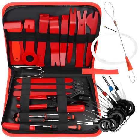 Набор инструментов для демонтажа салонных панелей обшивки 40 пр. Xtrobb 15254