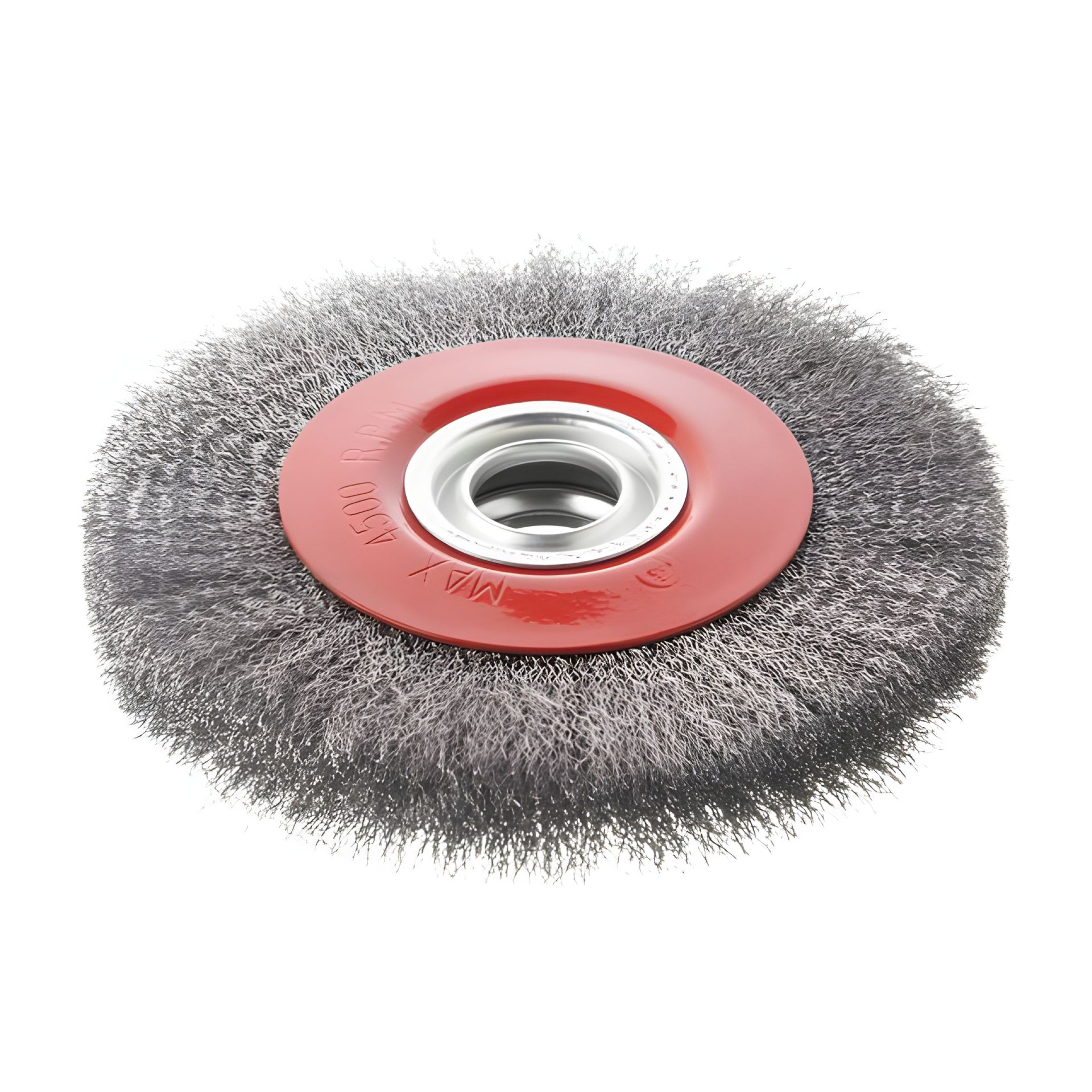 Кольцевая щетка 200×32 мм, витая проволока, 4500 об/мин INTERTOOL BT-6200 Кольцевая щетка 200×32 мм, витая проволока, 4500 об/мин INTERTOOL BT-6200