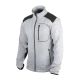 Куртка вязанная SOFTSHELL, серого цвета с черными вставками, 100% полиэстер, плотность 270 г/м², карман на груди и два боковых, M INTERTOOL SP-3112