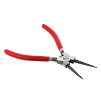 INTERTOOL HT-7011 Щипці для зняття та встановлення стопорних кілець, 180 мм, прямі, на стиск