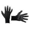 Садовая перчатка трикотажная с черным нитриловым покрытием, синтетическая, 10" INTERTOOL SP-0103