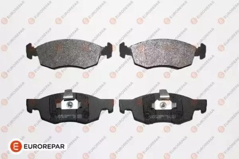 Комплект тормозных колодок FIAT DOBLO, EUROREPAR (1639372280)
